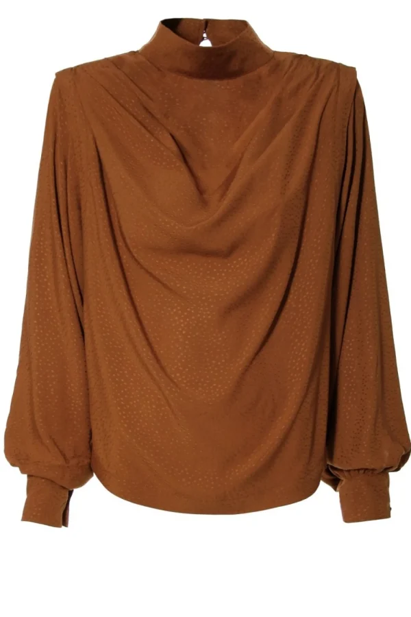 Bluzka Karen Brown Sugar>AGGI Best Sale
