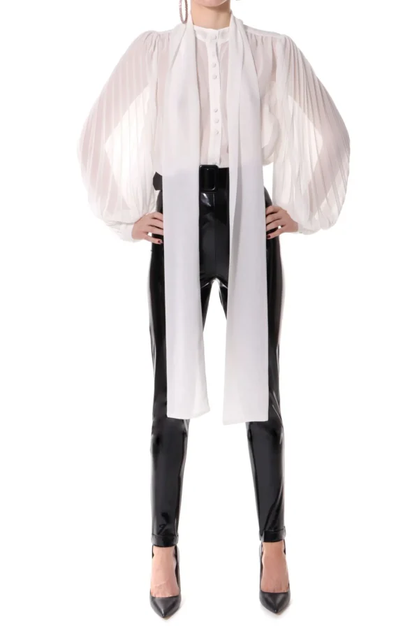 Bluzka Linda Muslin White>AGGI Shop