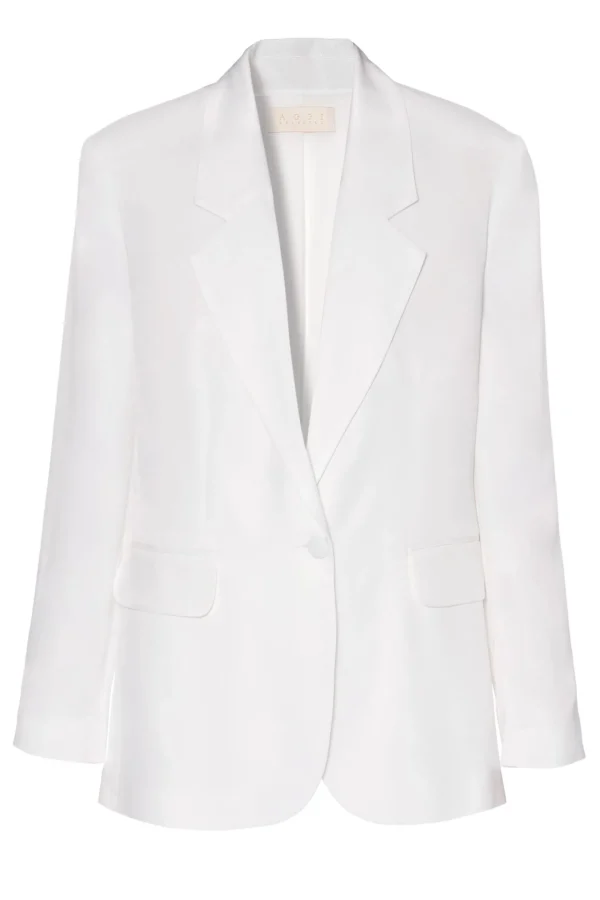 Marynarka Bellamy Satin Bright White>AGGI Best
