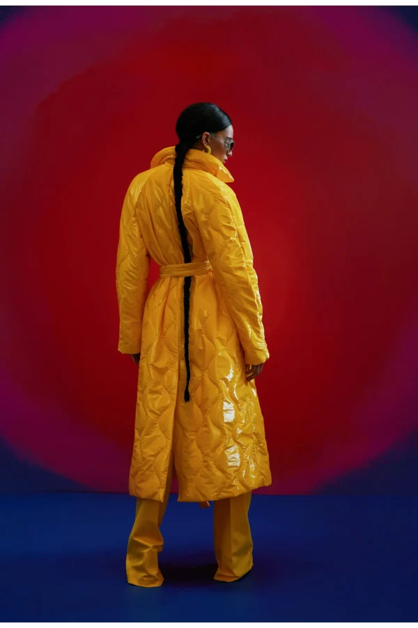 Plaszcz Harlow Super Yellow>AGGI Store