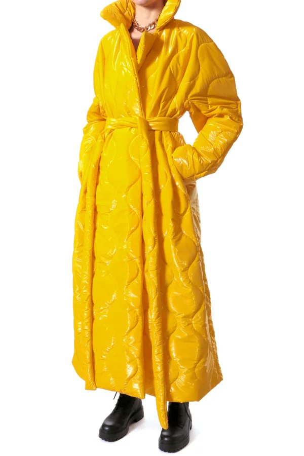 Plaszcz Harlow Super Yellow>AGGI Store