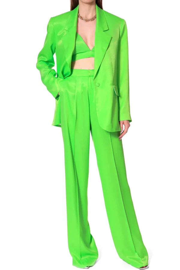 Spodnie Jessie Satin Green Flash>AGGI Clearance