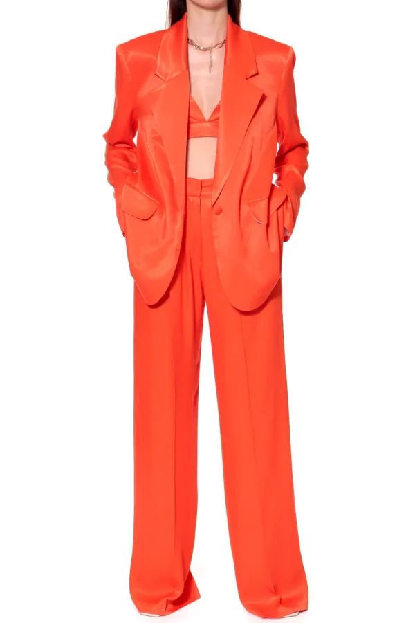 Spodnie Jessie Satin Nasturtium>AGGI Online