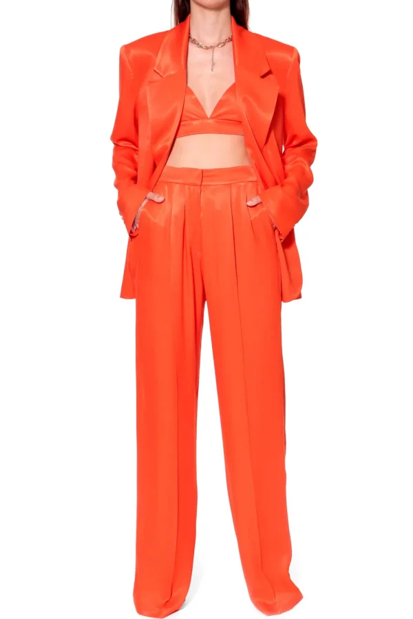 Spodnie Jessie Satin Nasturtium>AGGI Online