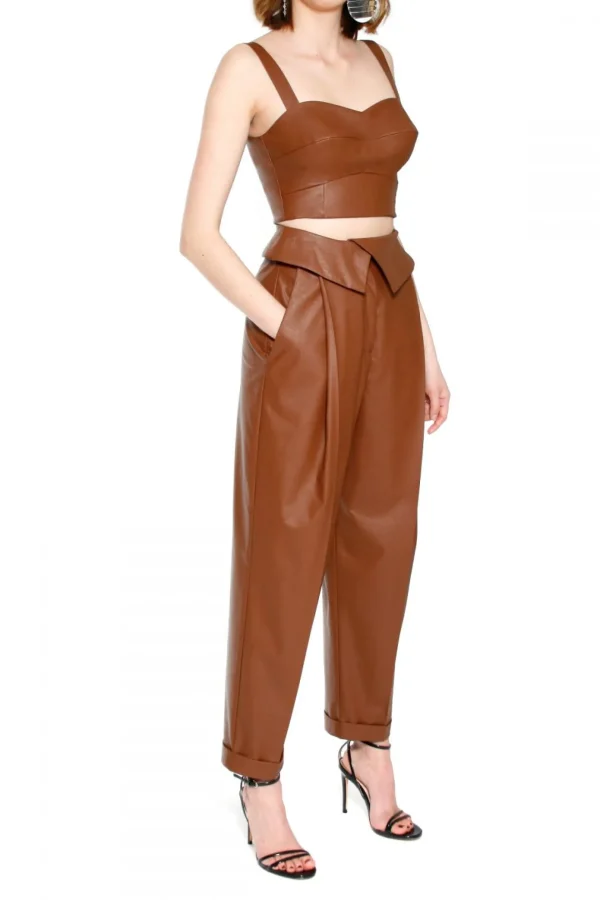 Spodnie Xenia Raw Umber>AGGI Flash Sale