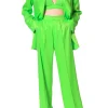 Stanik Asha Satin Green Flash>AGGI Store