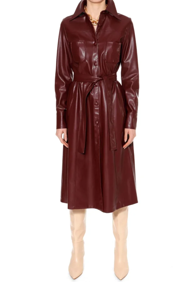 Sukienka Alexandra Malaga Wine>AGGI Fashion