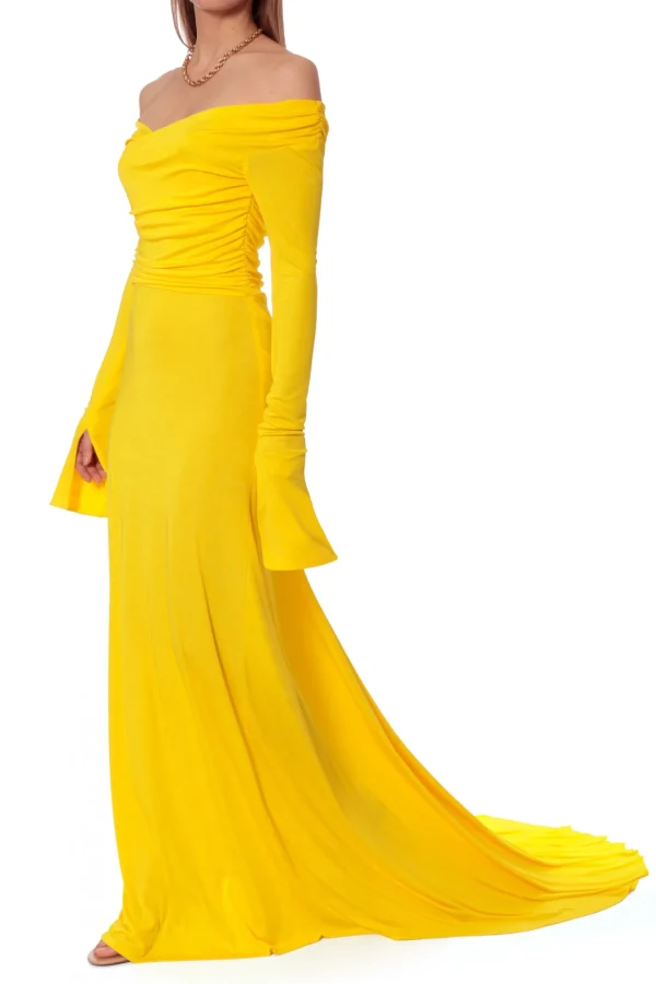 Sukienka Cameron Super Yellow>AGGI Best Sale