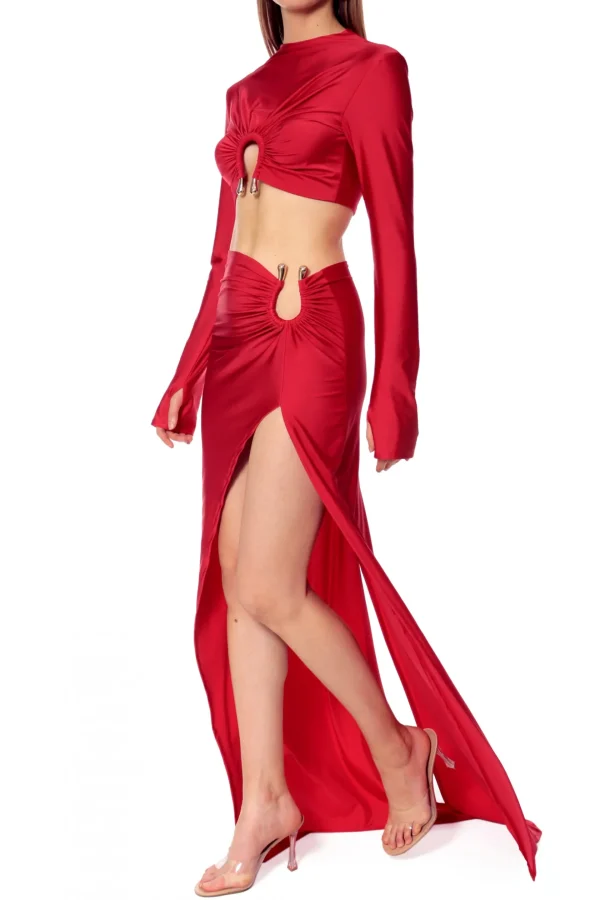 Top Ida Shy Cherry>AGGI Best Sale